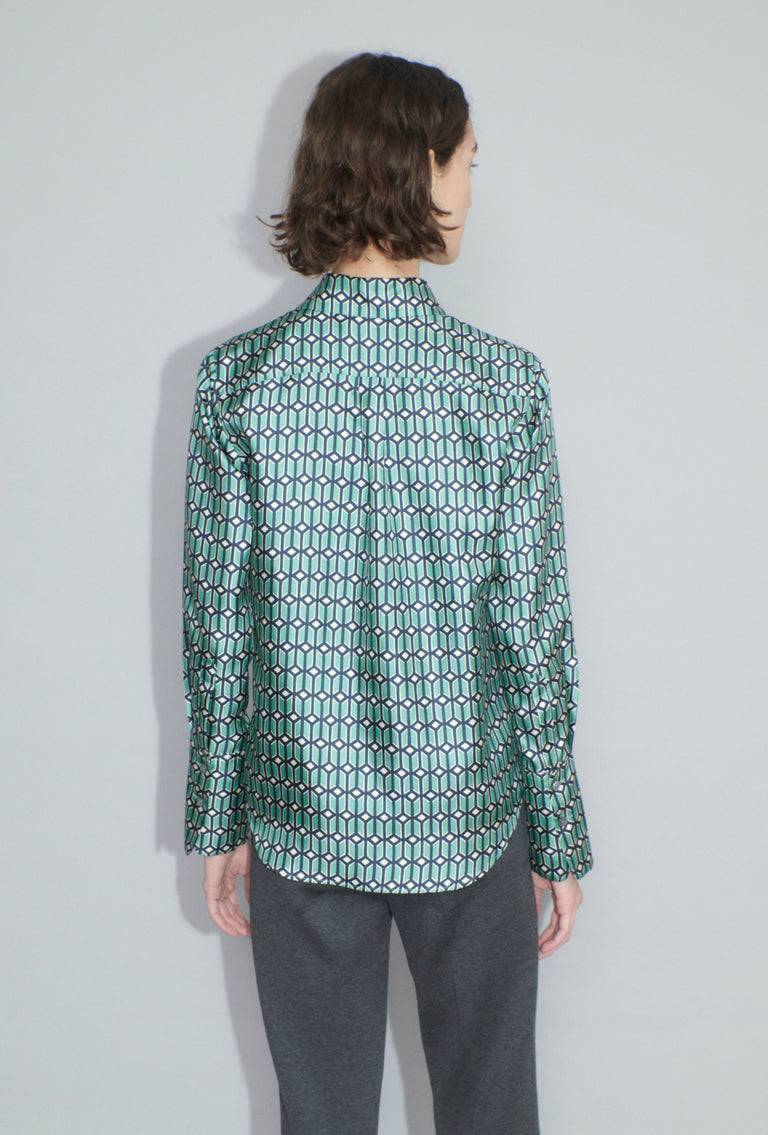 Odeeh Cuboids Bluse, Murano Fabrikladen