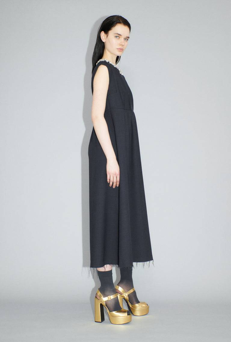 Odeeh Struct. Tropical Kleid, Slate Online