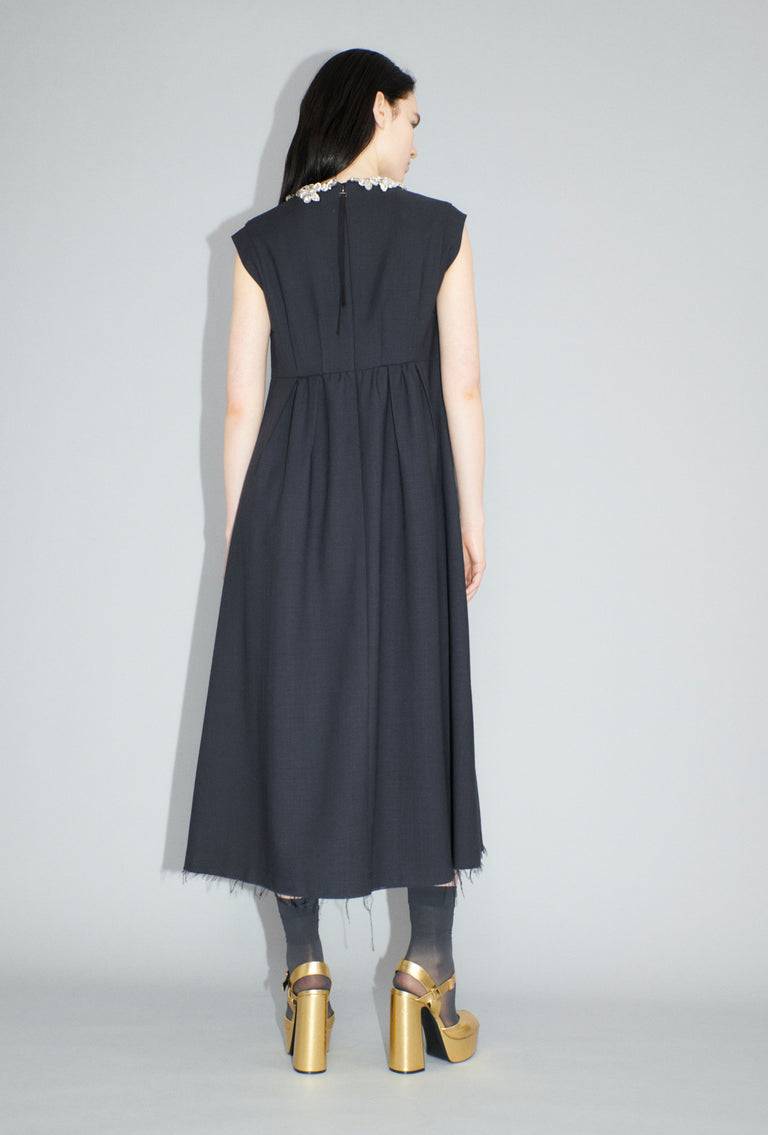 Odeeh Struct. Tropical Kleid, Slate Online