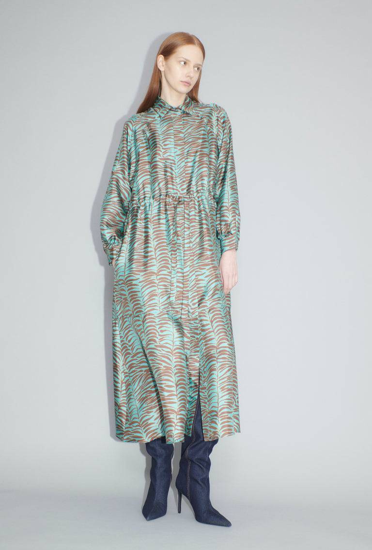 Odeeh Op-Art Tree Kleid, Shellac Blitzverkäufe