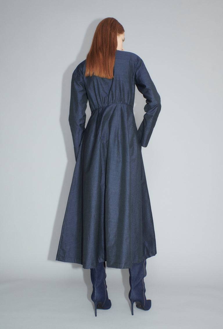 Odeeh Struct Taffeta Kleid, Midnight Online