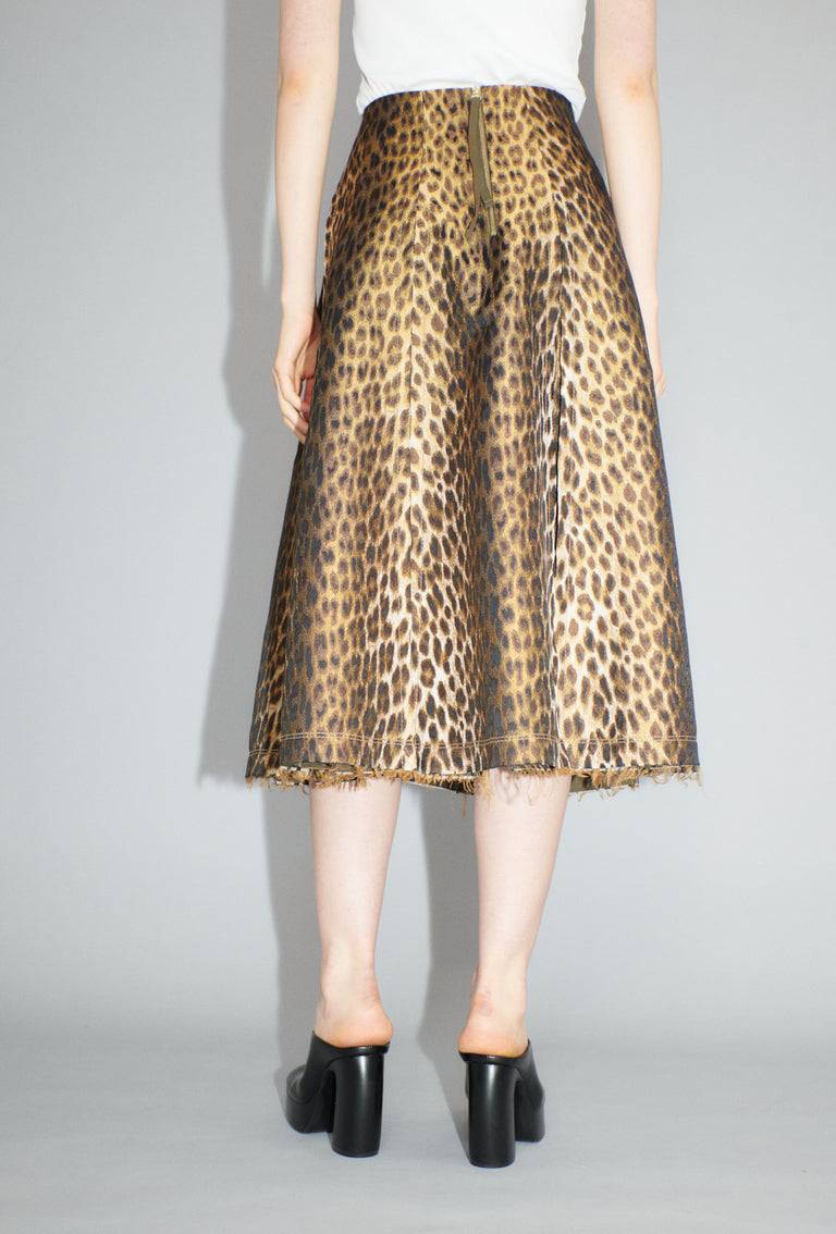 Odeeh Leopard Jaquard Rock, Hazelnut im Angebot