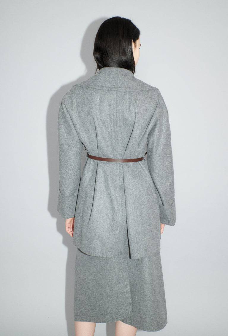 Odeeh Original Light Loden Kurzmantel, Flannel Grey Günstiger Verkauf