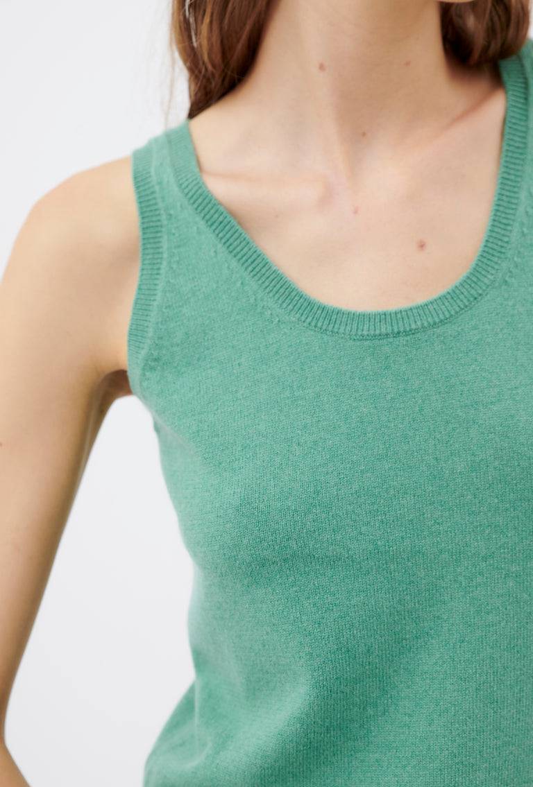 Odeeh Light Cashmere Top, Mermaid Green Schlussverkauf