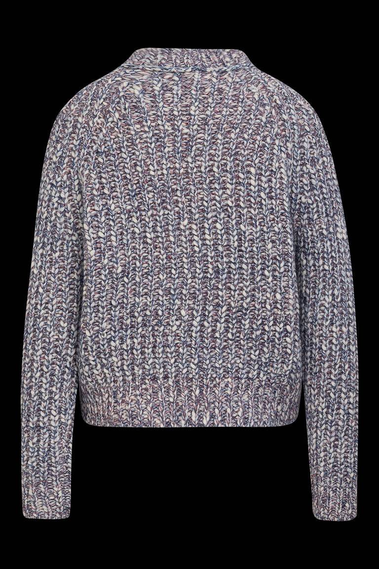 Odeeh Marbled Alpaca Wool Pullover, Light Mauve Auslauf