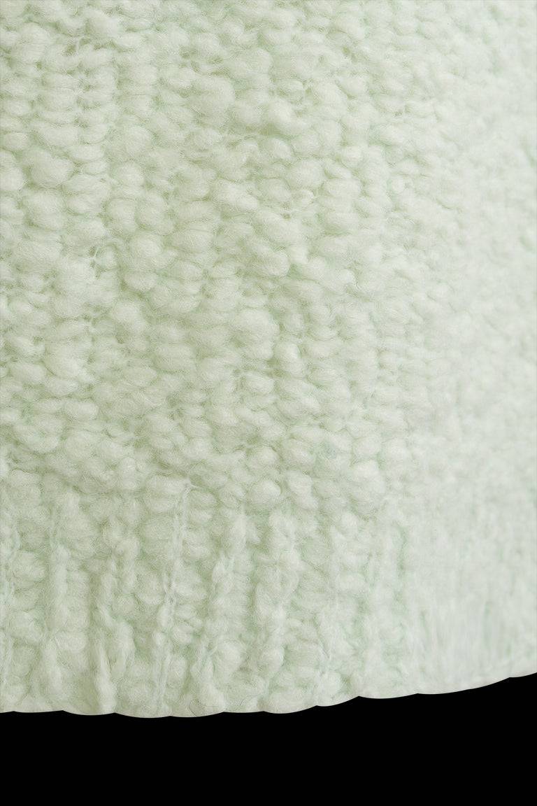 Odeeh Fluffy Wick-Yarn Pullover, Ice Green Blitzverkäufe