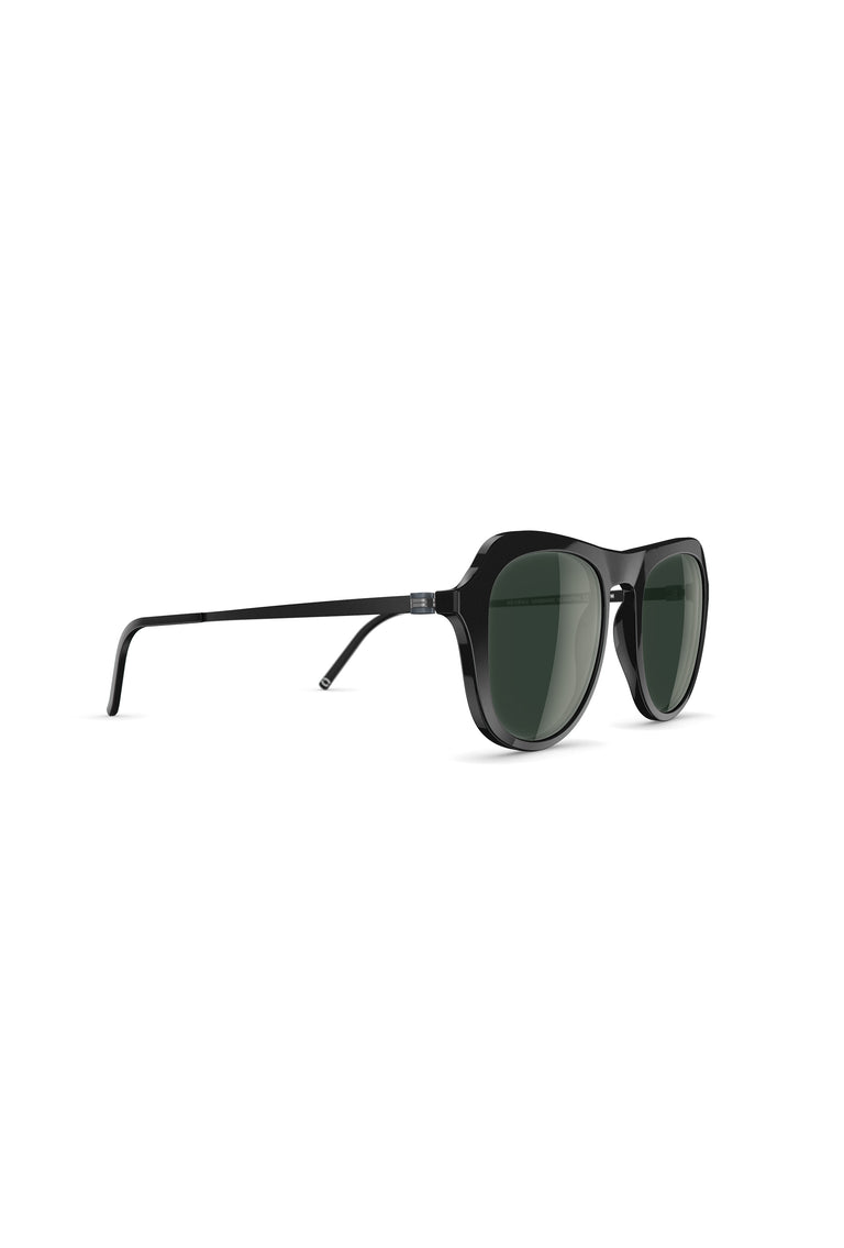 Odeeh NEUBAU Alexis Sonnenbrille, Black/Black Hotsell