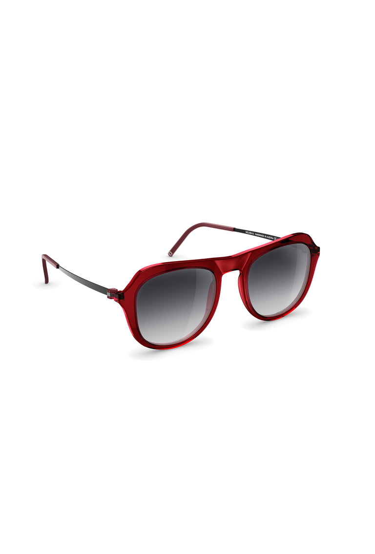 Odeeh NEUBAU Alexis Sonnenbrille, Dark Red/Black Günstiger Verkauf