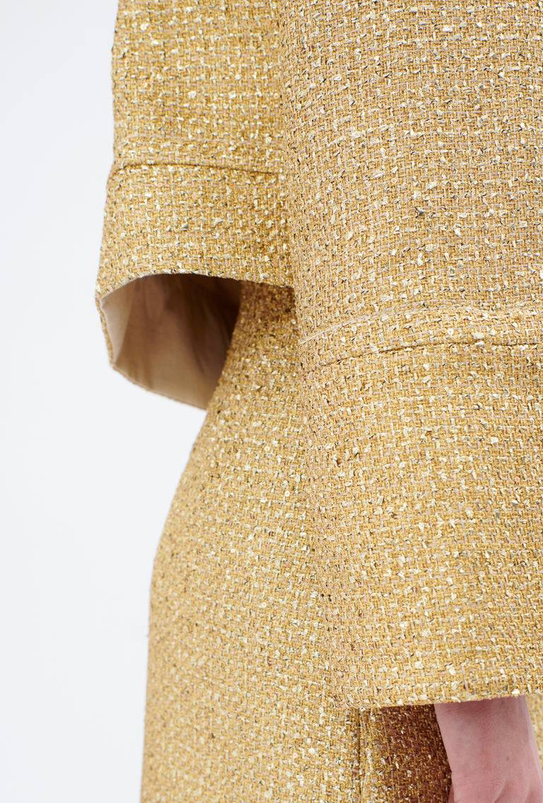 Odeeh Gold Brocade Jacke, Gold Angebote