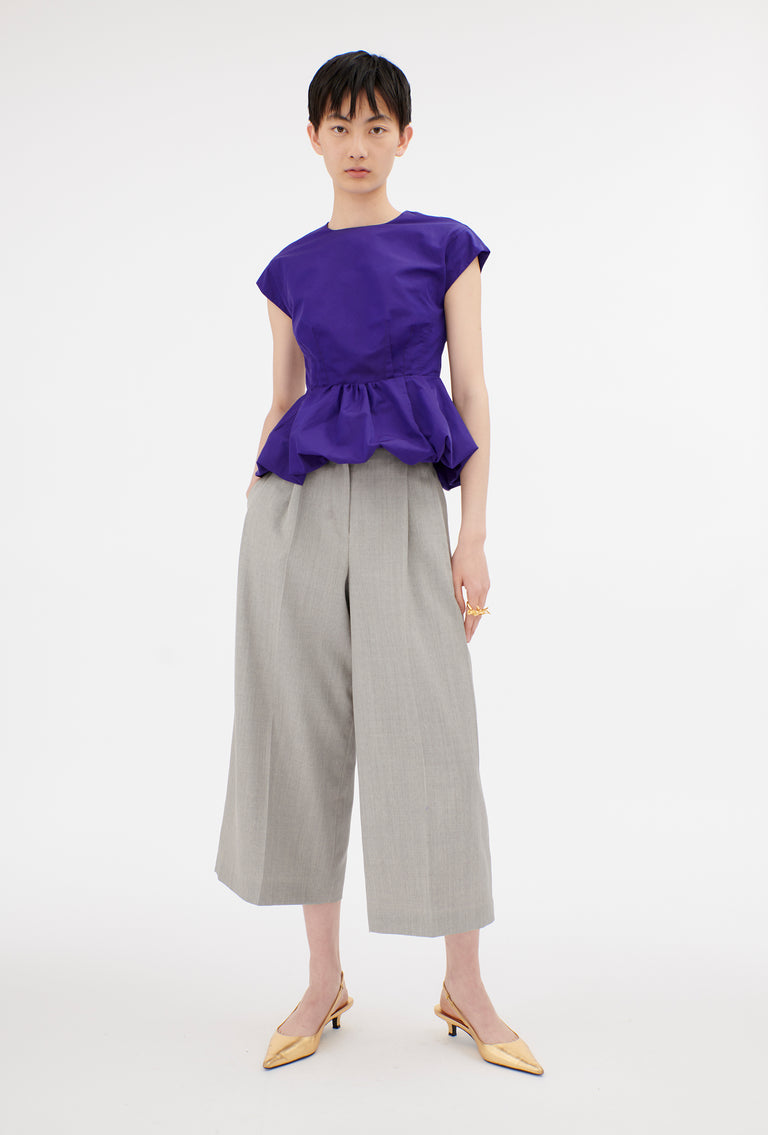 Odeeh Gros Grain Top, Violet Angebote