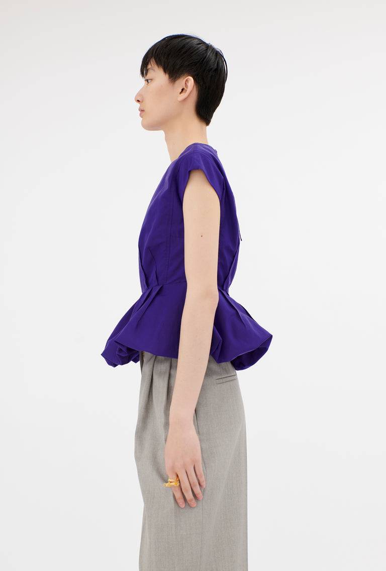 Odeeh Gros Grain Top, Violet Angebote