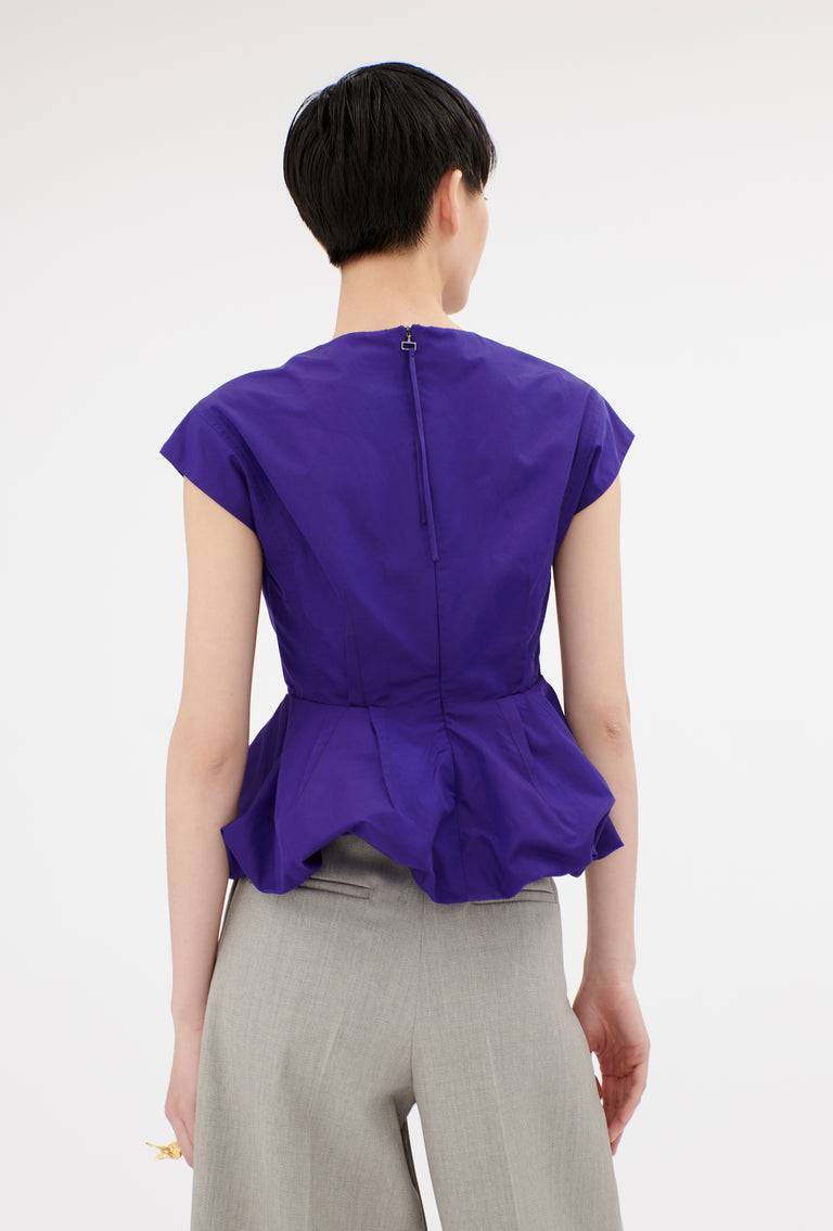 Odeeh Gros Grain Top, Violet Angebote