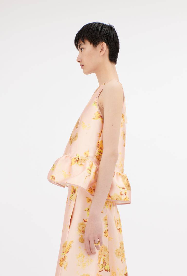 Odeeh Duchesse Roses Top, Dawn Günstiger Verkauf