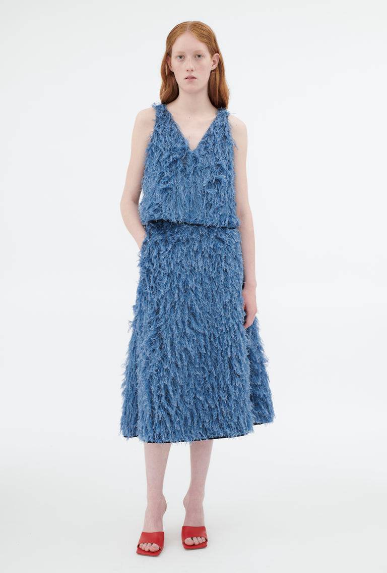 Odeeh Delavé Fringes Rock, Light Indigo Hotsell