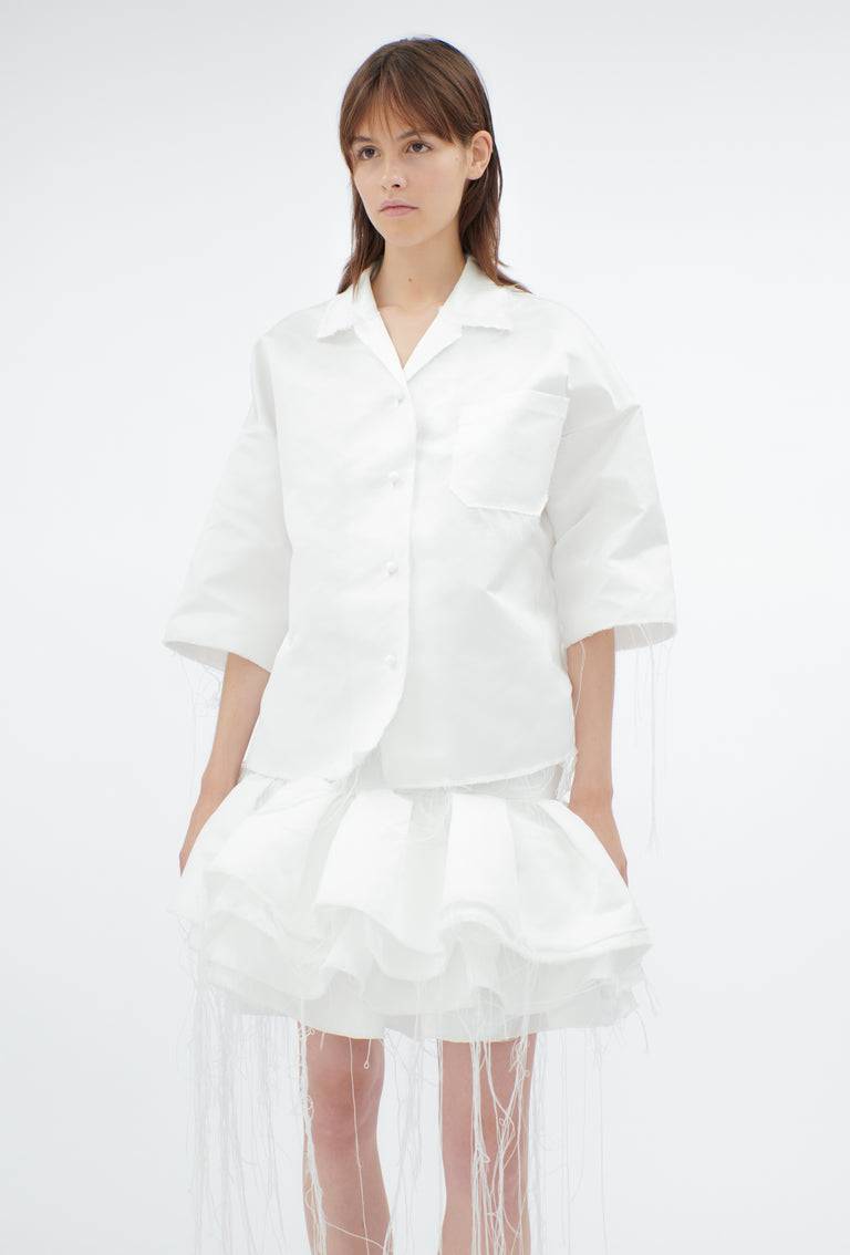 Odeeh Duchesse Bluse, White im Angebot