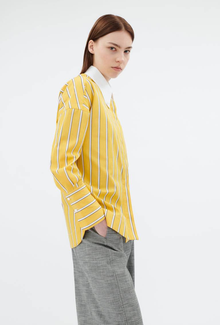 Odeeh Men's Stripe Bluse, Dandelion Fabrikverkauf