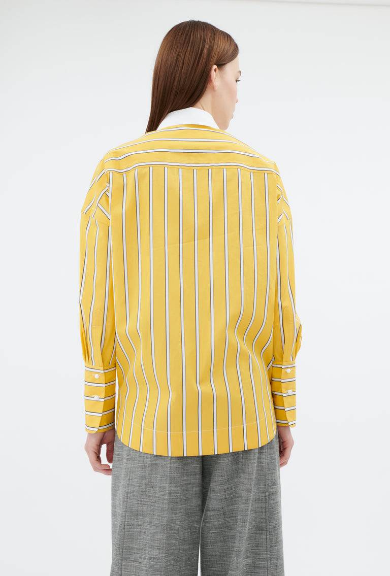 Odeeh Men's Stripe Bluse, Dandelion Fabrikverkauf