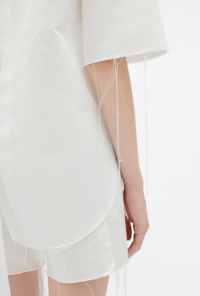 Odeeh Duchesse Bluse, White Meist gekauft