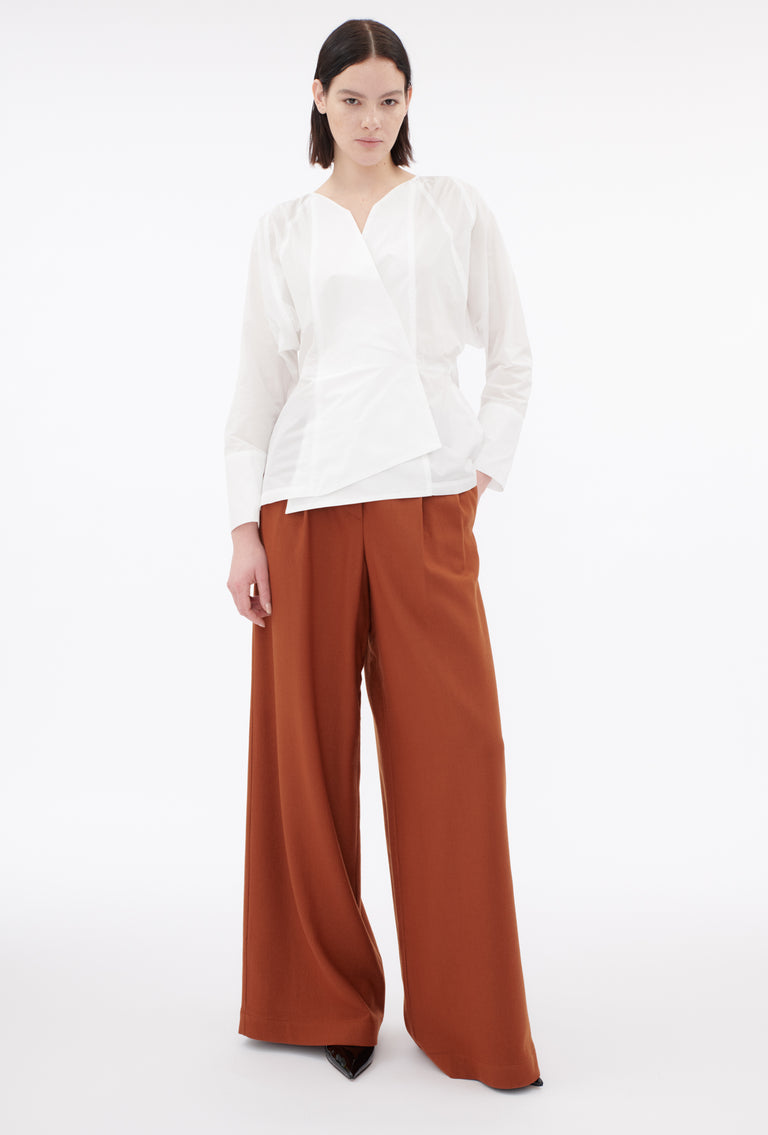 Odeeh Ultra Light Taffeta Bluse, White Online