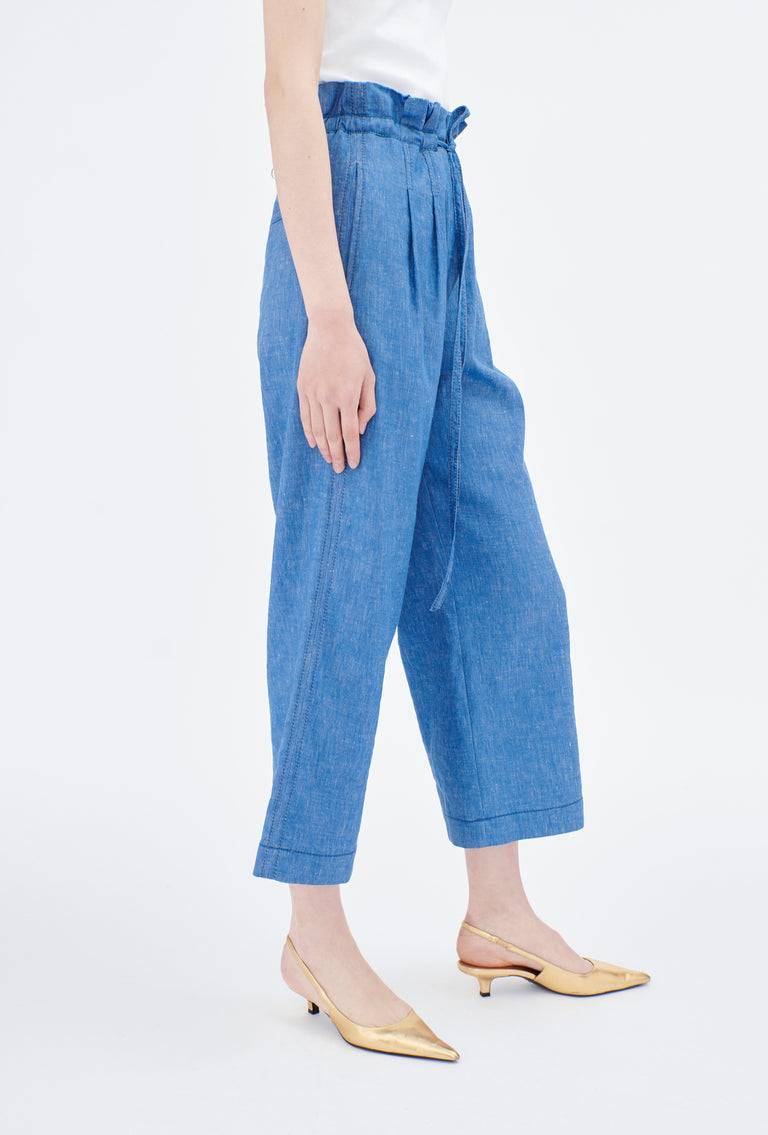Odeeh Cotton Linen Denim Hose, Ocean Hotsell