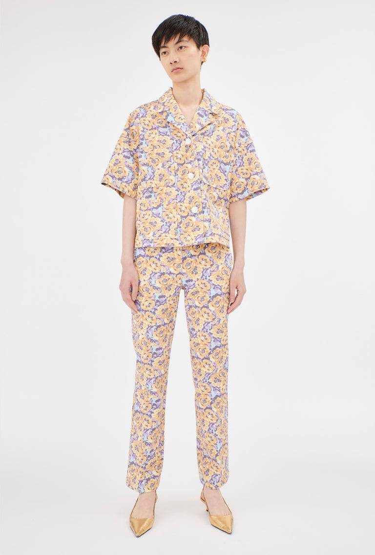 Odeeh Anemones Cotton Gabardine Hose, Lilac Online