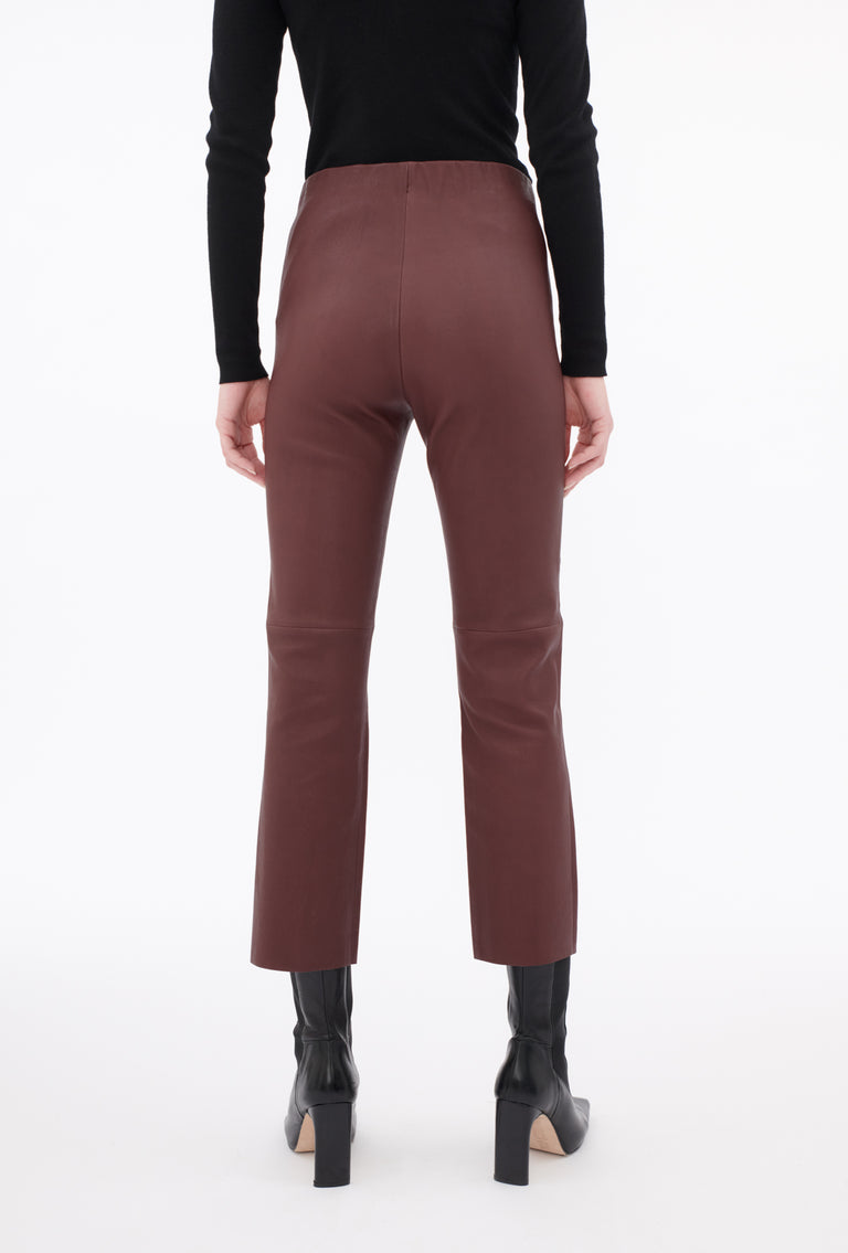 Odeeh Nappa Stretch Lederhose, Chianti Outlet