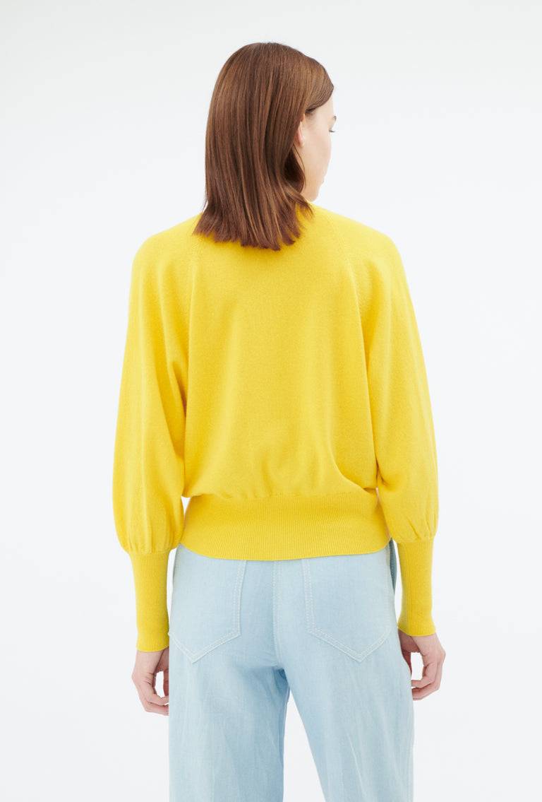 Odeeh Light Cashmere Cardigan, Canary Yellow Kostenloser Versand international