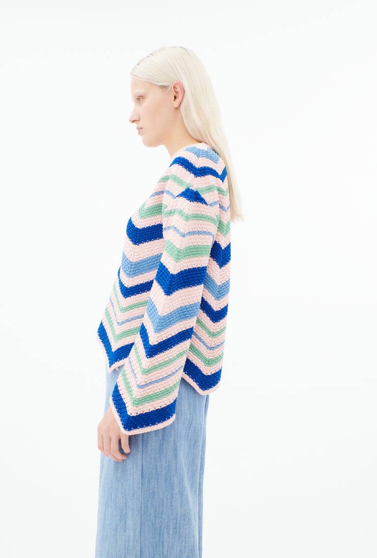 Odeeh Cablè Organic Cotton Pullover, Rosequartz Günstiger Verkauf