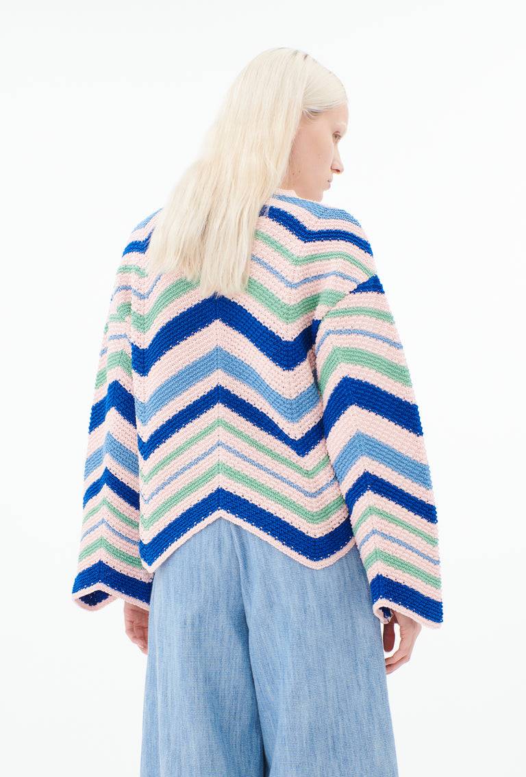 Odeeh Cablè Organic Cotton Pullover, Rosequartz Günstiger Verkauf