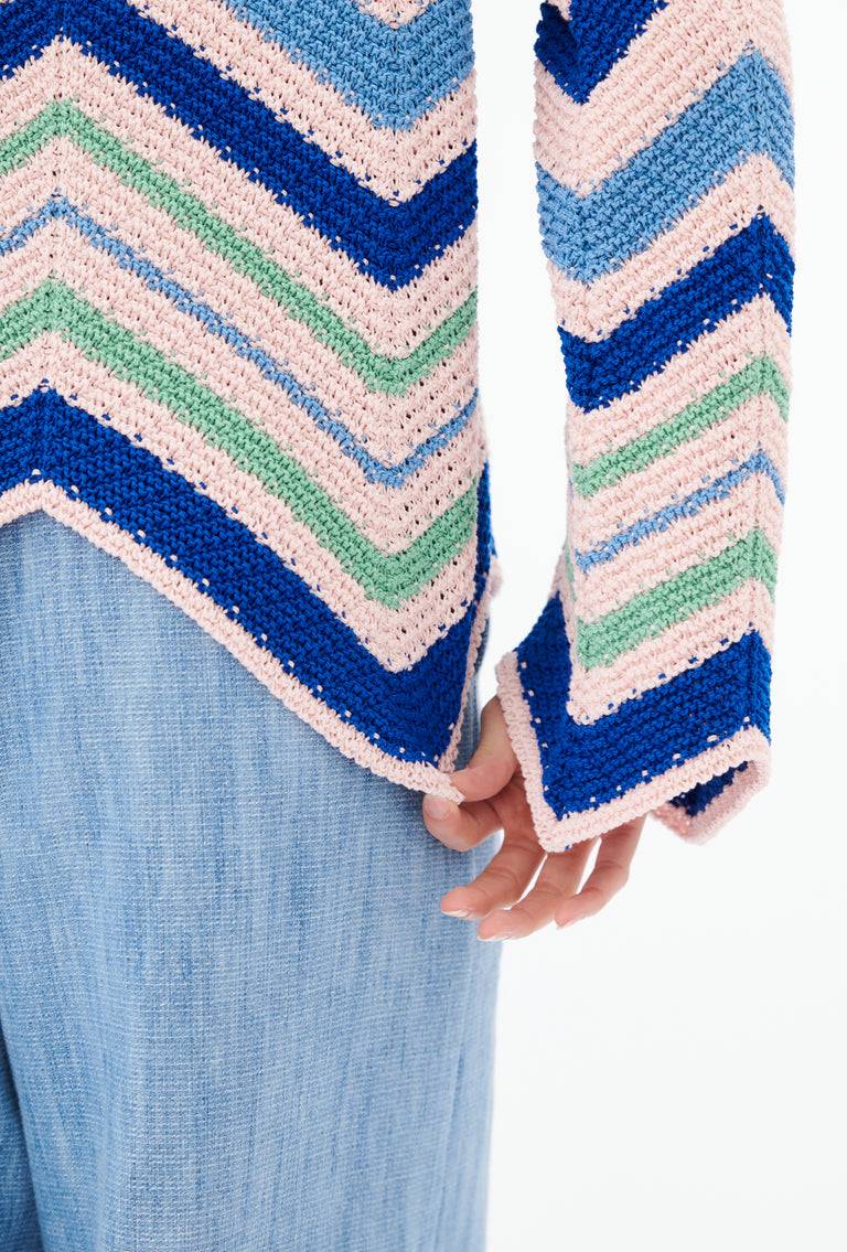 Odeeh Cablè Organic Cotton Pullover, Rosequartz Günstiger Verkauf