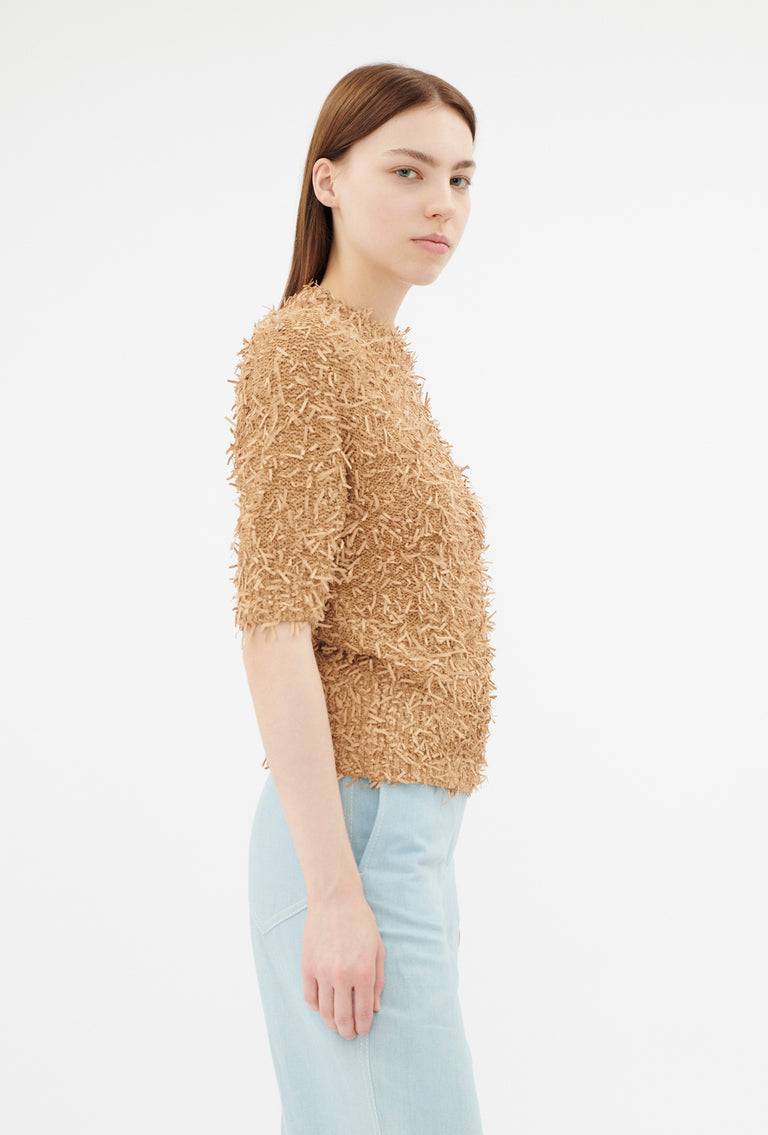 Odeeh Snippets Pullover, Brown Sugar Blitzverkäufe