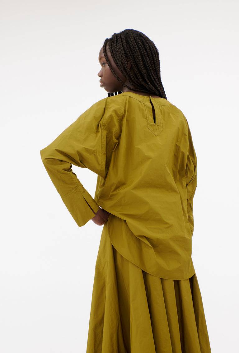 Odeeh Ultra Light Taffeta Shirt, Goldolive Günstiger Verkauf