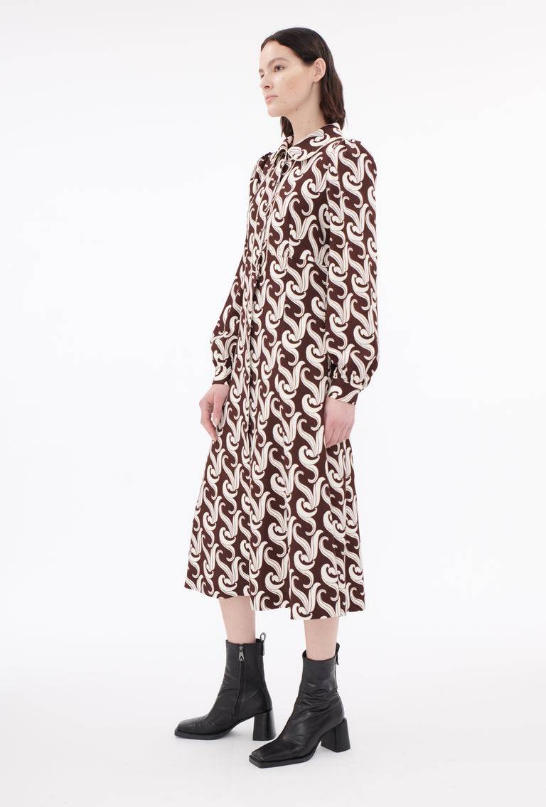 Odeeh Locks Kleid, Dark Chocolate Meist gekauft