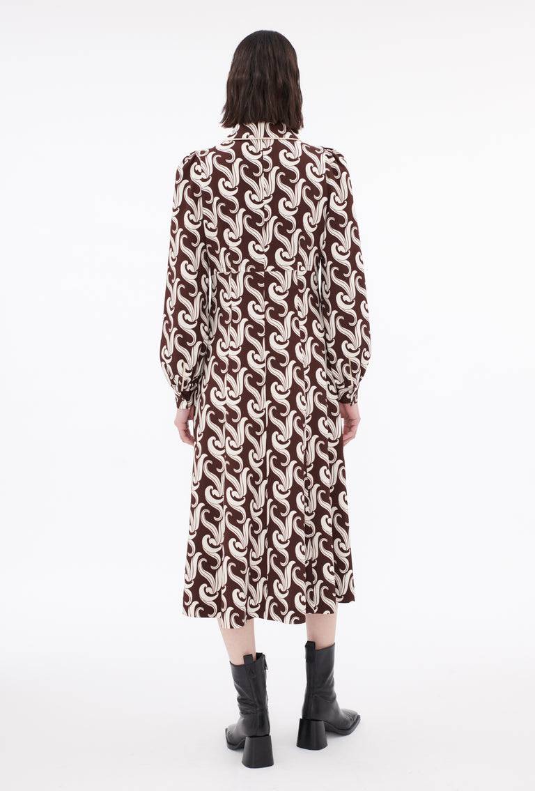Odeeh Locks Kleid, Dark Chocolate Meist gekauft
