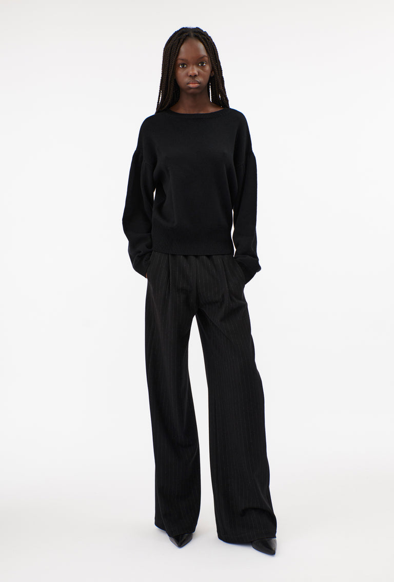 Odeeh Cash-Wool Mix Pullover, Jet Black Blitzverkäufe