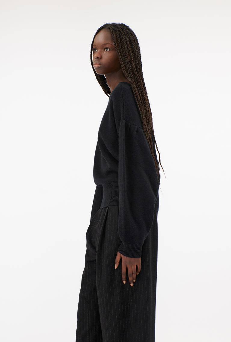 Odeeh Cash-Wool Mix Pullover, Jet Black Blitzverkäufe