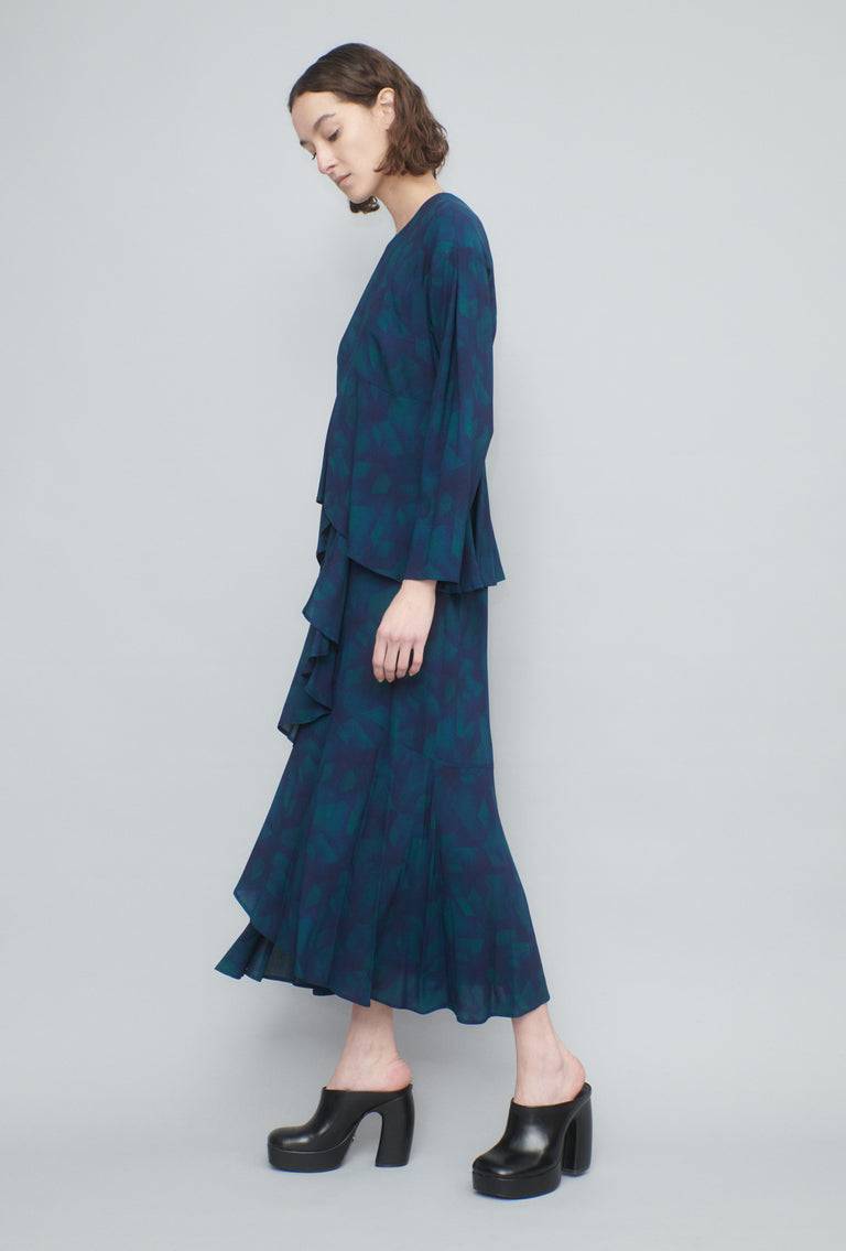 Odeeh Caleidoskope Kleid, Ink Rabatt