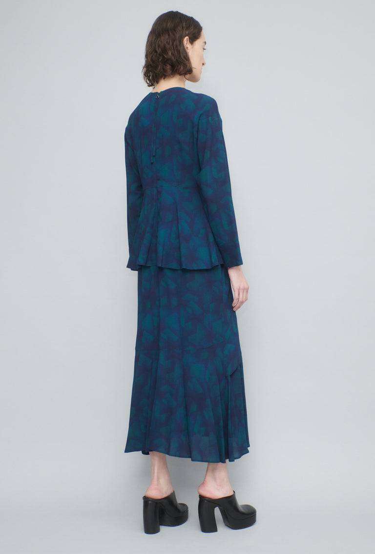 Odeeh Caleidoskope Kleid, Ink Rabatt