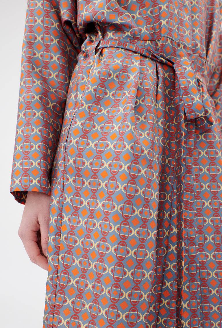 Odeeh Ovals & Squares Kleid, Stone Günstiger Verkauf