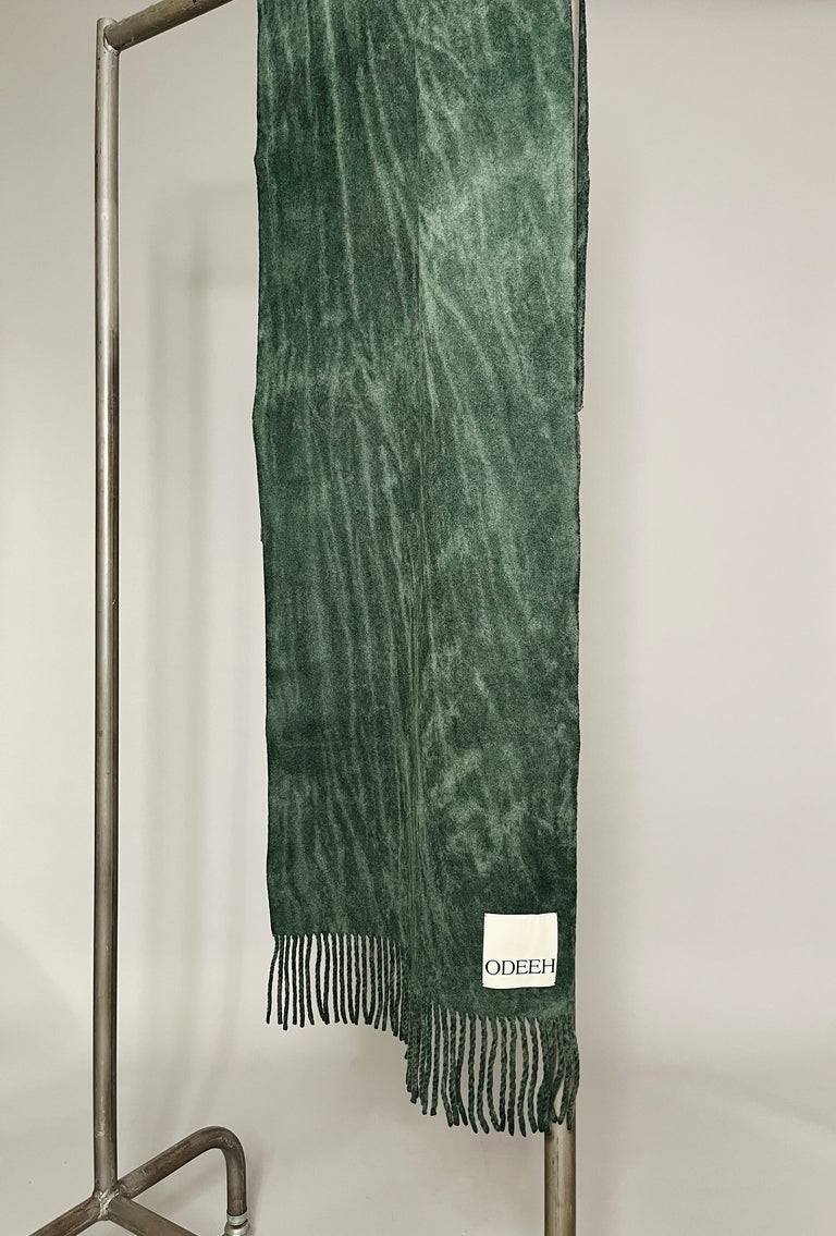 Odeeh Cold Dyed Schal, Forest Auslauf