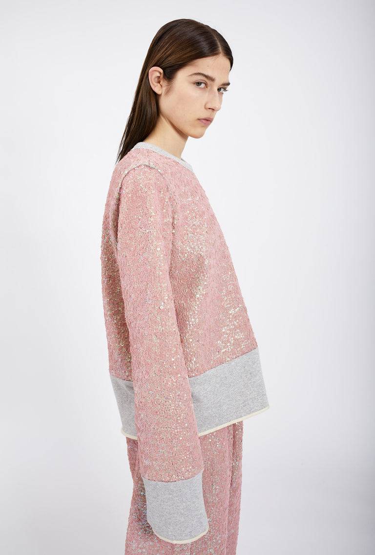 Odeeh Terry Sequins Shirt, Rosé Blitzverkäufe