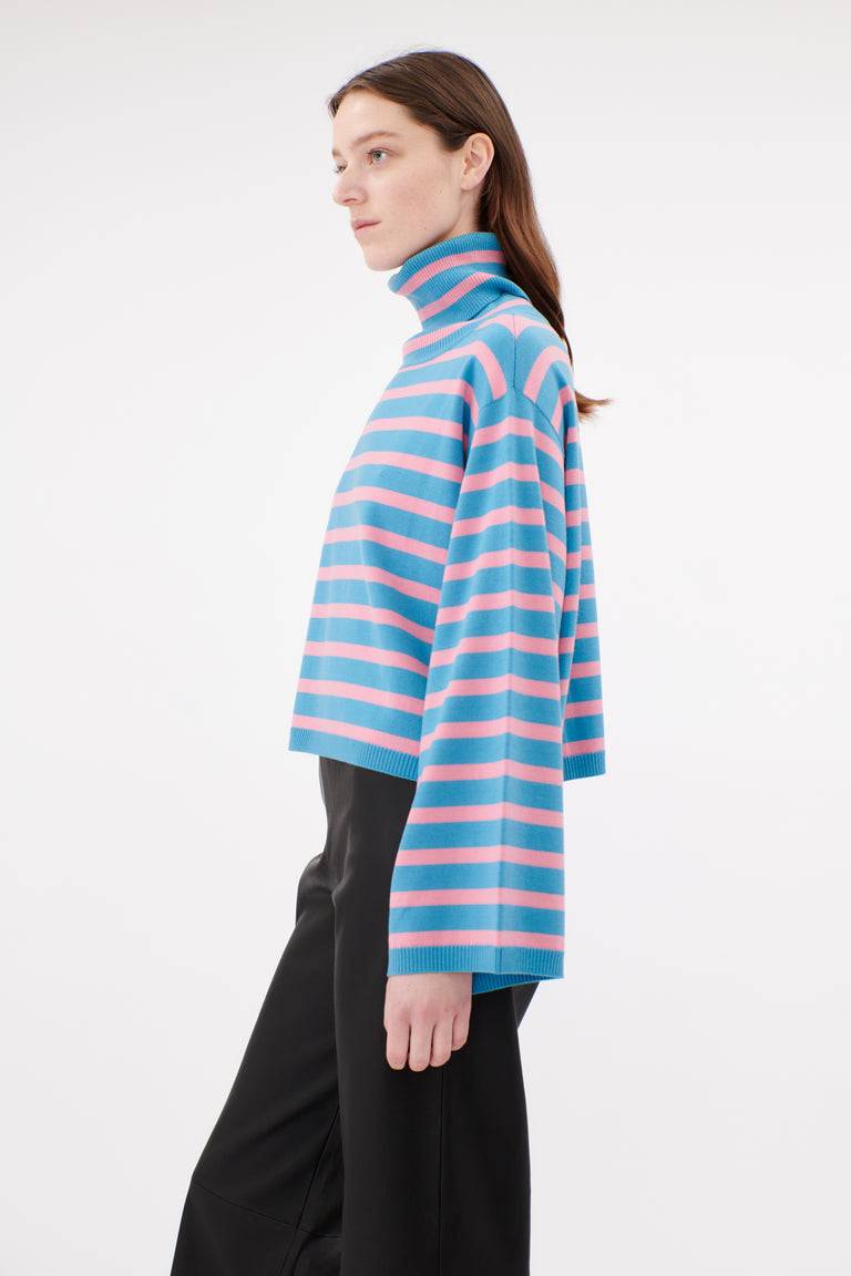 Odeeh Merino Extrafein Pullover, Himmelblau Günstiger Verkauf
