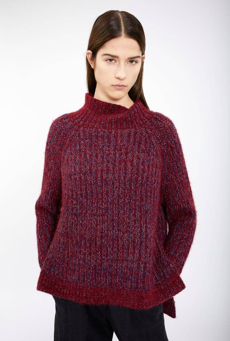 Odeeh Multiyarn Mix Pullover, Pomegranate Meist gekauft