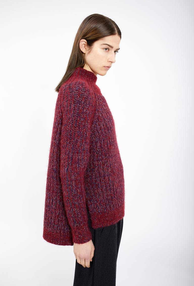 Odeeh Multiyarn Mix Pullover, Pomegranate Meist gekauft