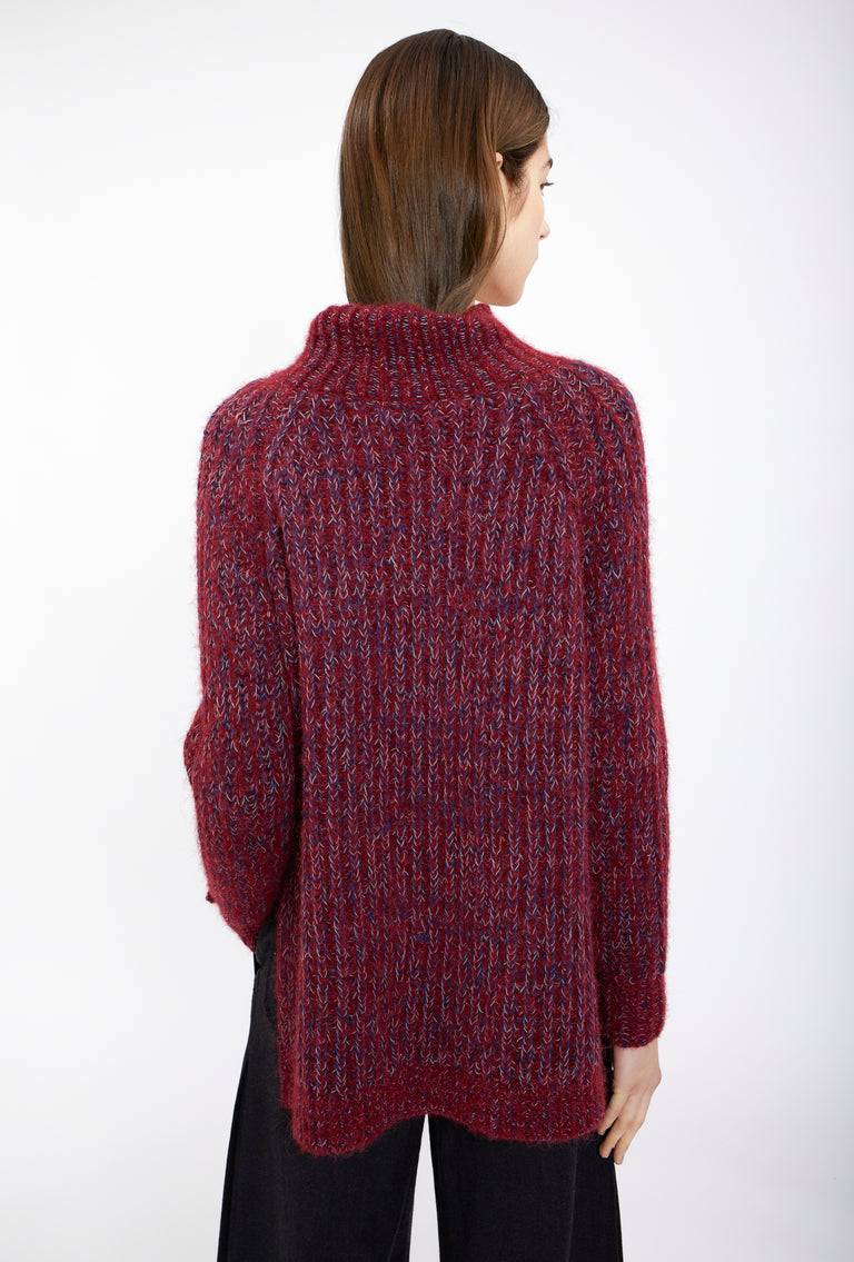Odeeh Multiyarn Mix Pullover, Pomegranate Meist gekauft