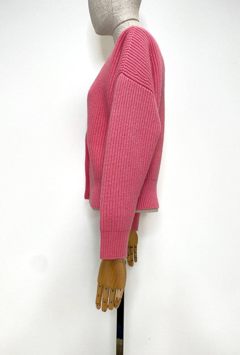 Odeeh Cash-Wool-Mix Cardigan, Candy Outlet