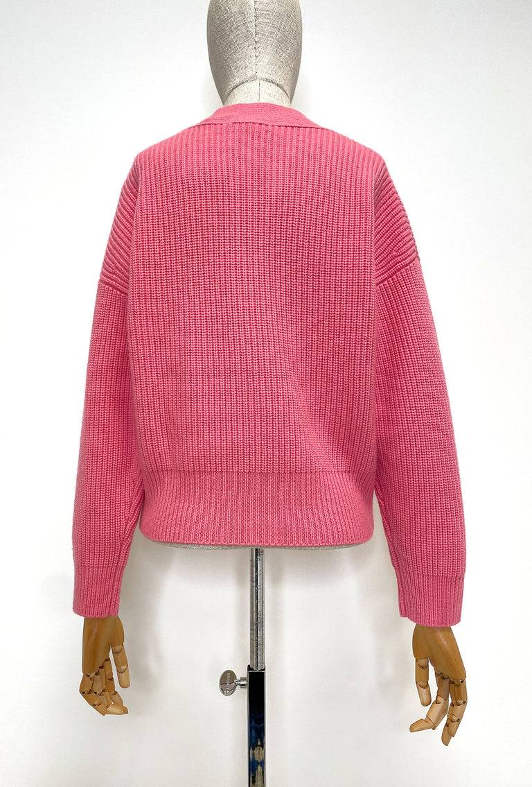 Odeeh Cash-Wool-Mix Cardigan, Candy Outlet