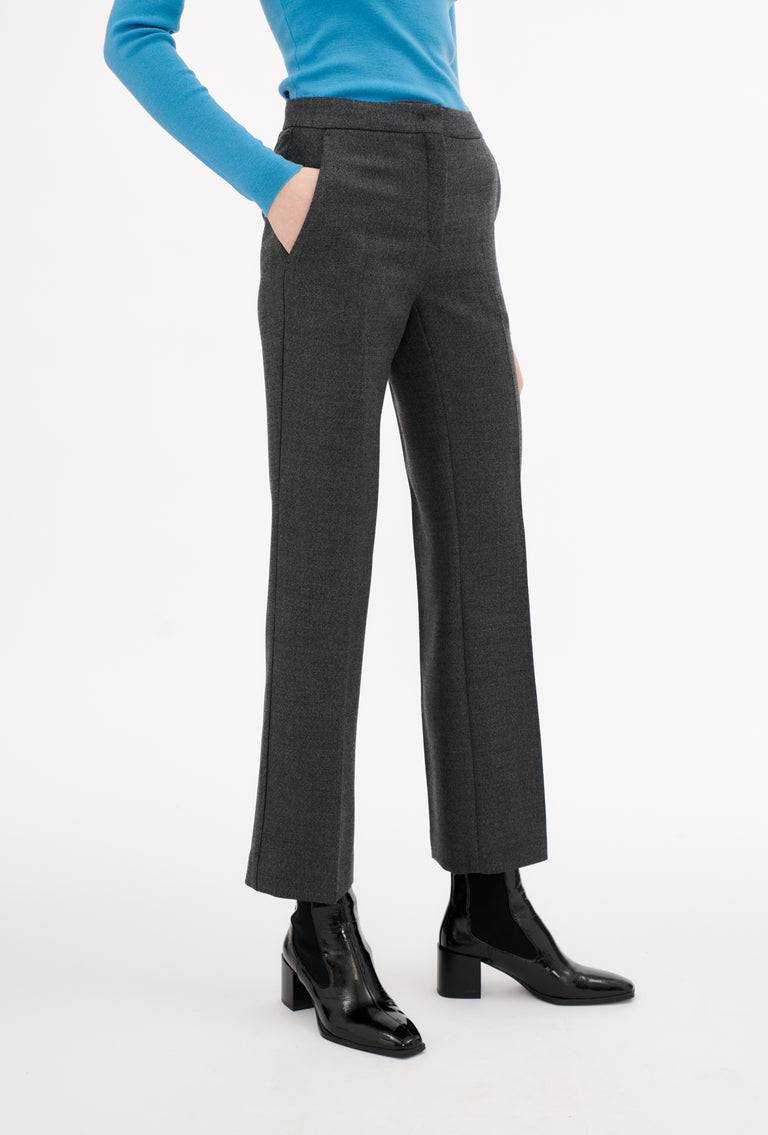 Odeeh Savile Row Wool Pique Hose, Charcoal Günstiger Verkauf