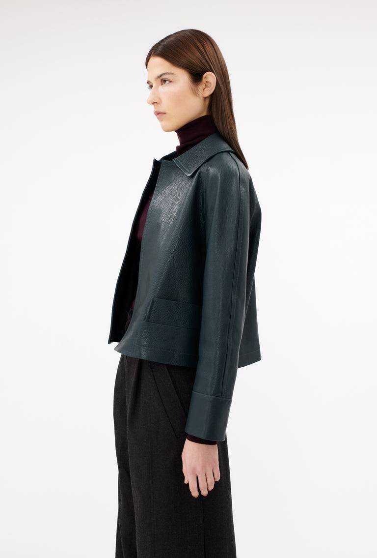 Odeeh Grain Nappa Jacke, Night Forest Blitzverkäufe