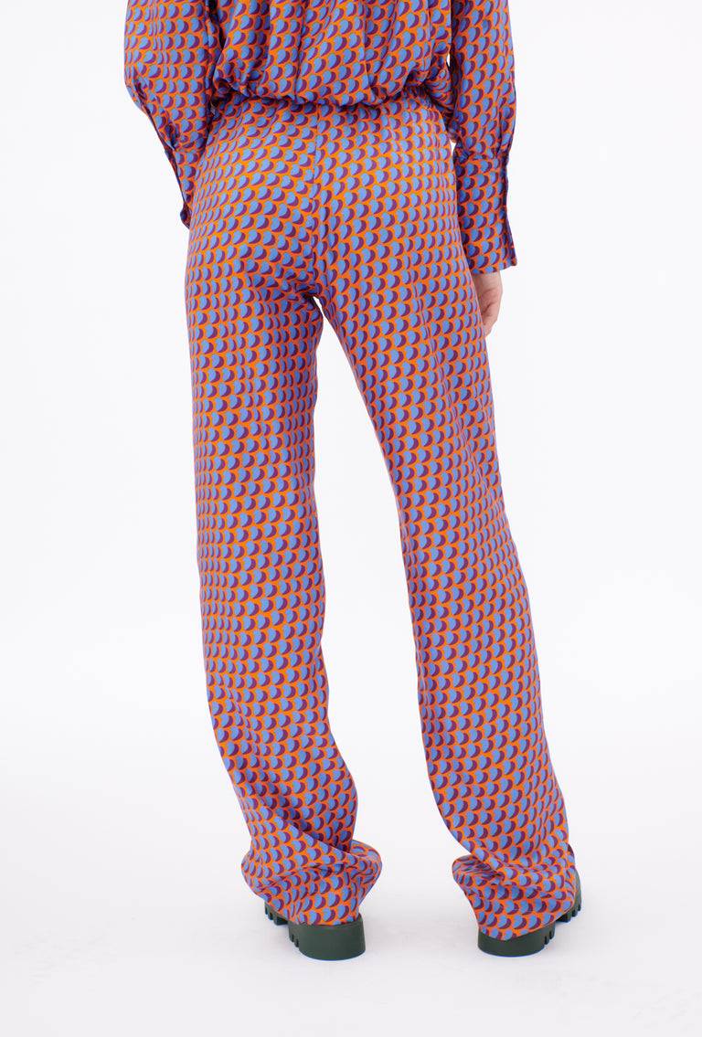 Odeeh Baisers Silk Twill Hose, Cobalt Angebote